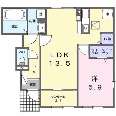 カハラ・Aの物件間取画像